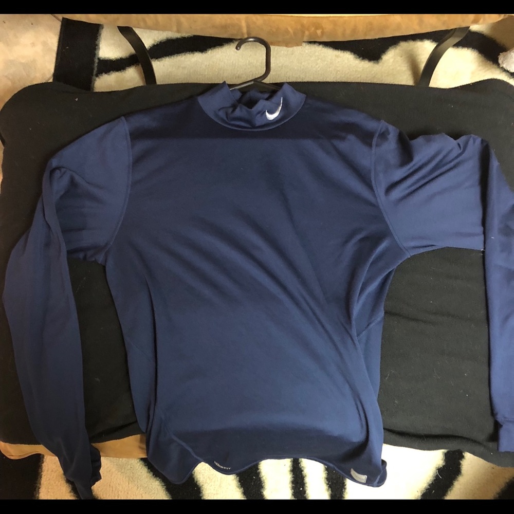 Pre-owned Nike Dri-fit turtle neck long sleeve